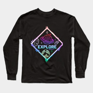 Space Explore Long Sleeve T-Shirt